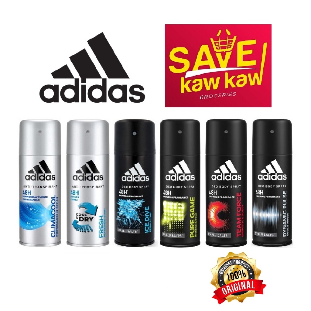 Adidas hotsell body mist