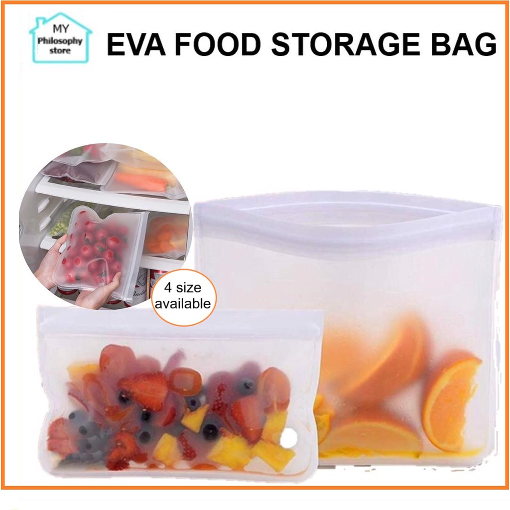 Reusable EVA Food Preservation Bag - Sealable and Refrigerator Safe for  Fruits and Vegetables