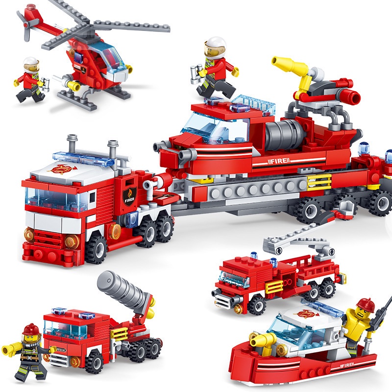 Fireman cheap lego set