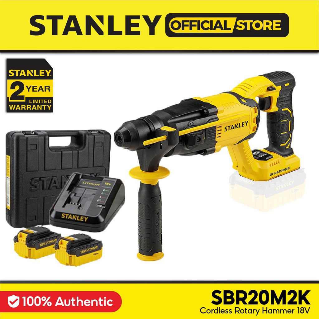 Rotary best sale hammer stanley