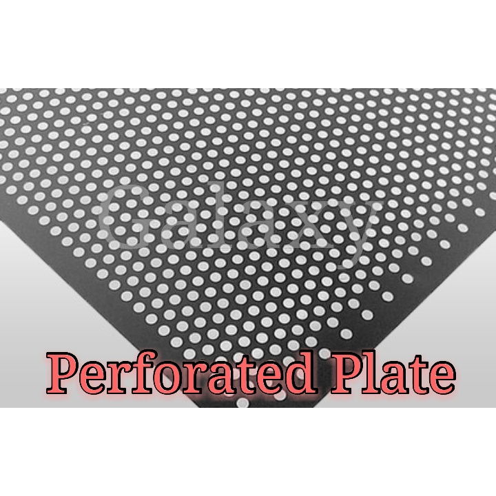 Metal plate deals with holes