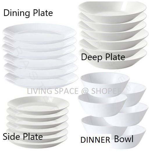 Deep dish dinner outlet plates