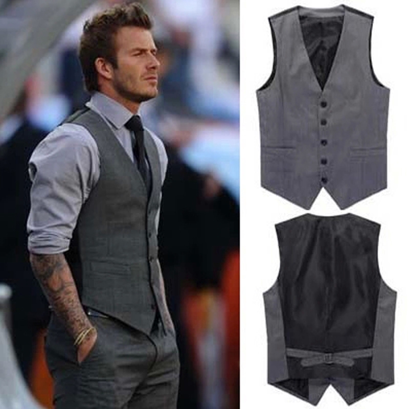 Business casual clearance men vest