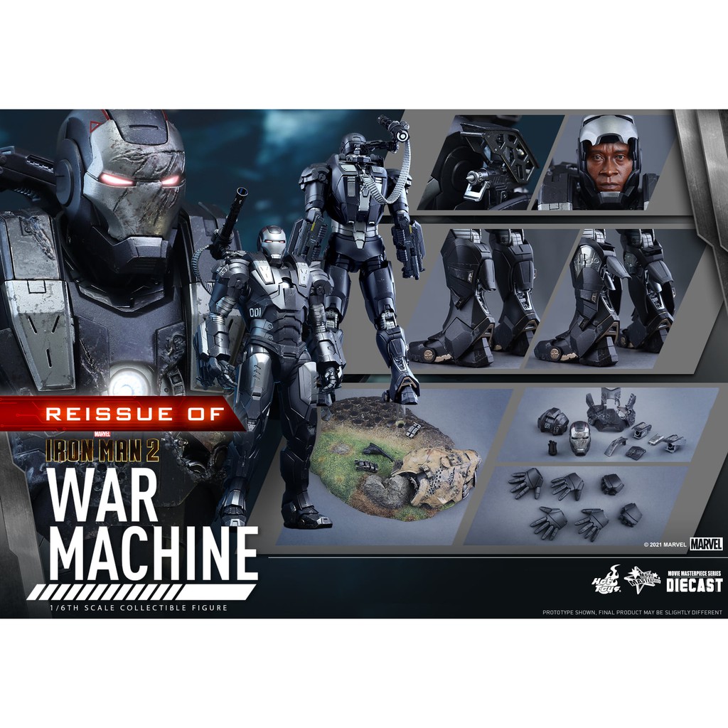 Hot toys iron man 2 2024 war machine