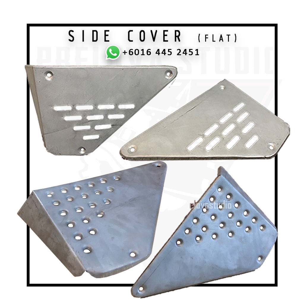 Cafe racer shop side covers