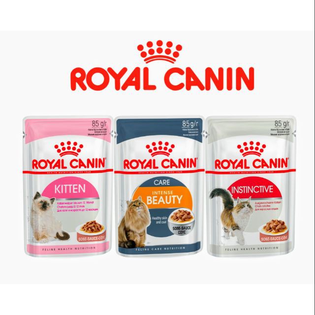 Royal Canin Wet Food Pouch Instinctive Intense Beauty or Kitten