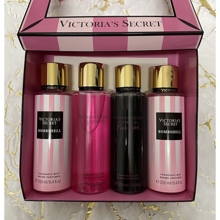 Victoria s Secret bombshell body mist 4in1 set new Shopee Malaysia