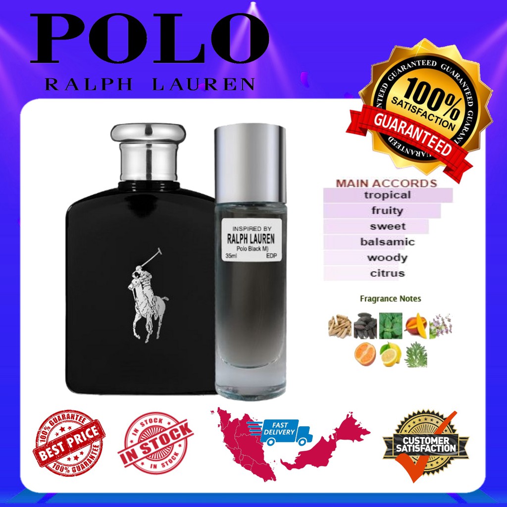 Polo best sale black ingredients