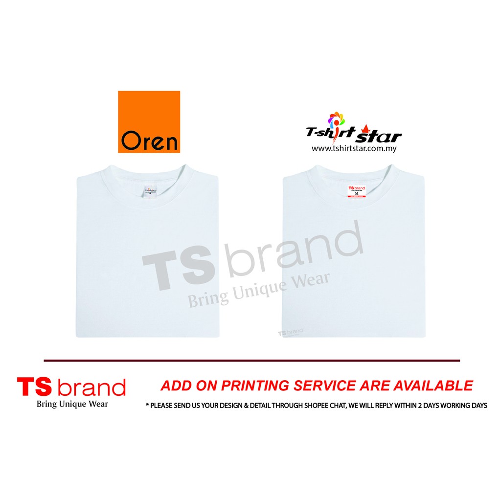 T shirt outlet wholesale malaysia