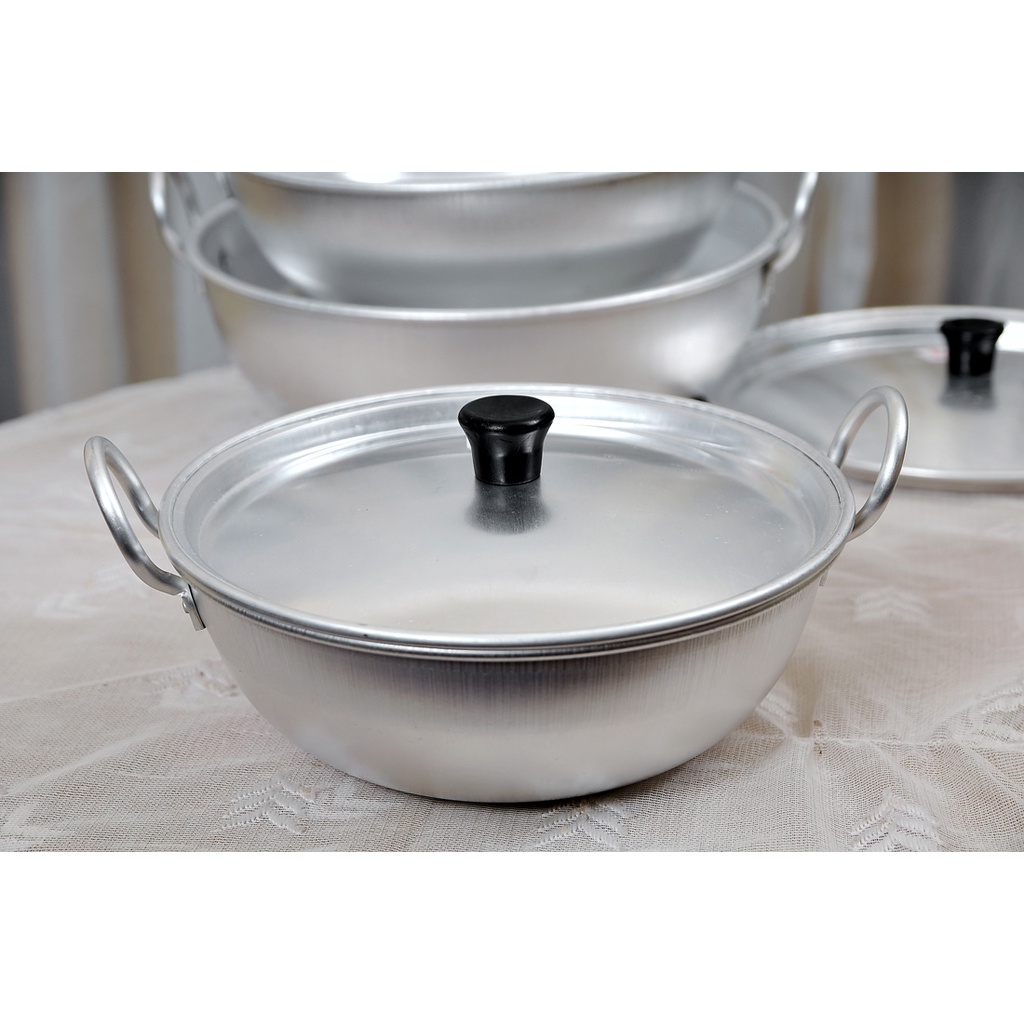 Aluminium Wok Cover 43-57cm / Penutup Kuali