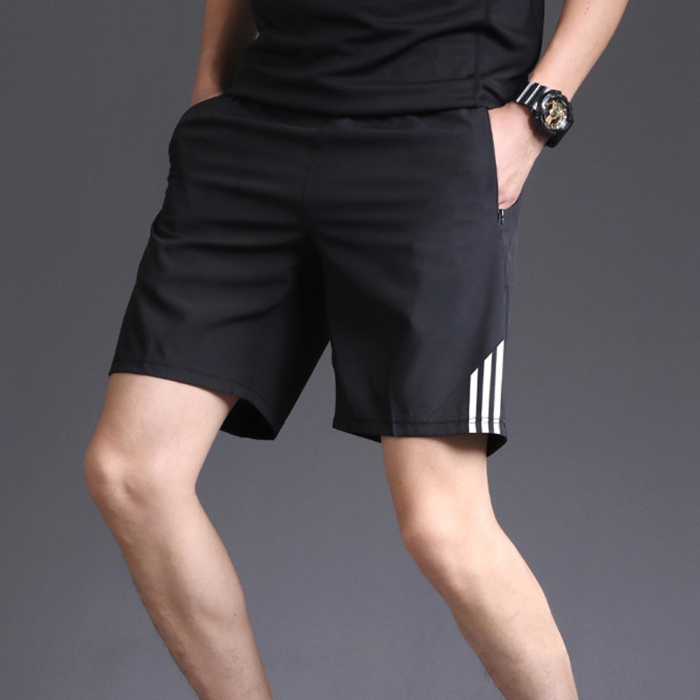 Men's shorts with sales elastic waist and drawstring