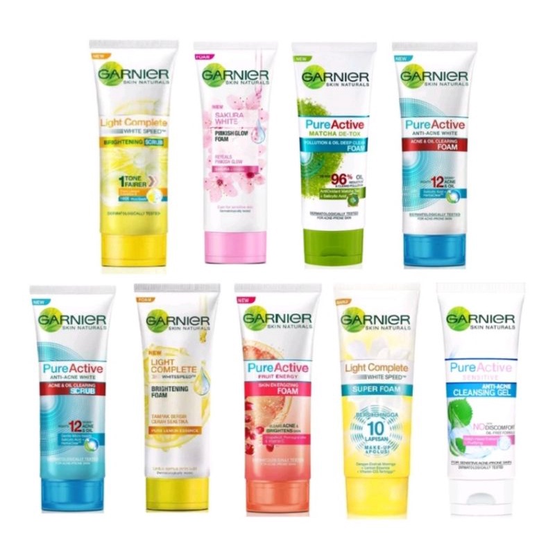 Garnier face deals wash women