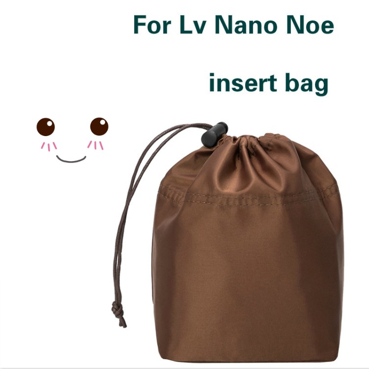 Nano Noe felt insert Cosmetic changing bag insert Organiser inner bag 內袋for lv  nano bag