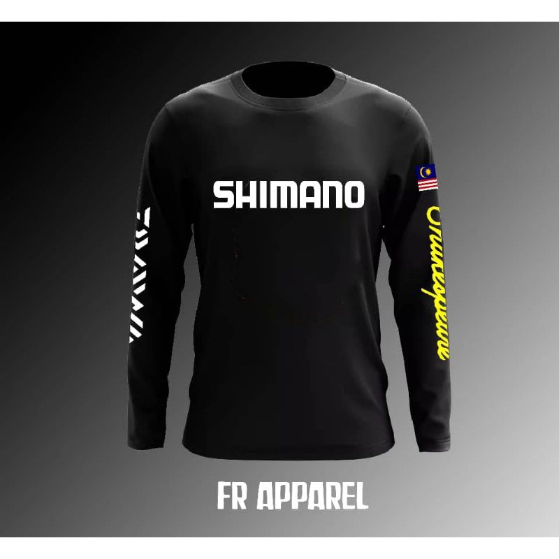 Baju Pancing Shimano v2B/v3 microfibre / Tshirt Shimano fishing Microfibre  jersey 🎣