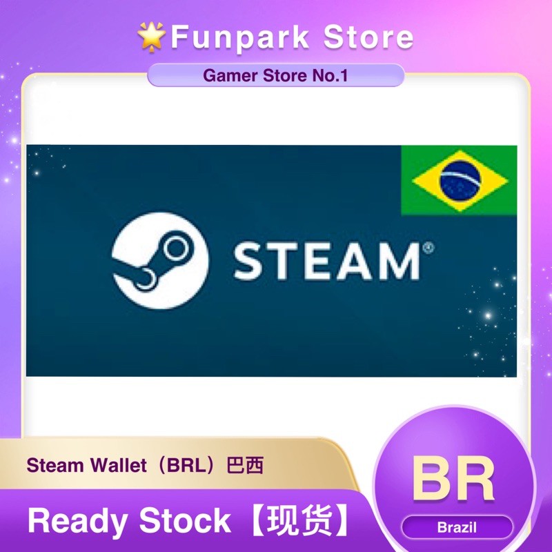 Steam Wallet Code Brazil 100 BRL Buy