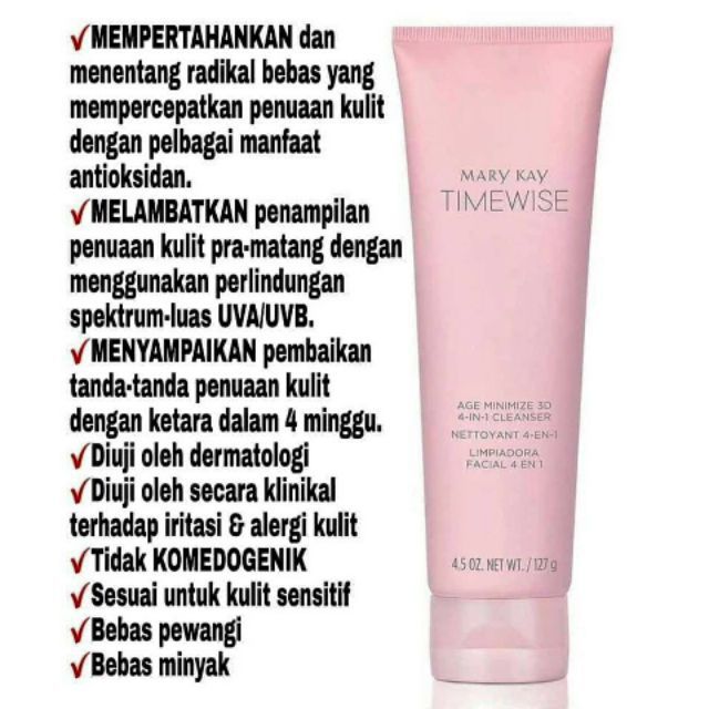 Mary kay timewise применение