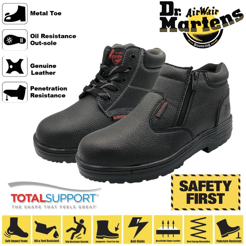 Dr martens clearance safety shoes