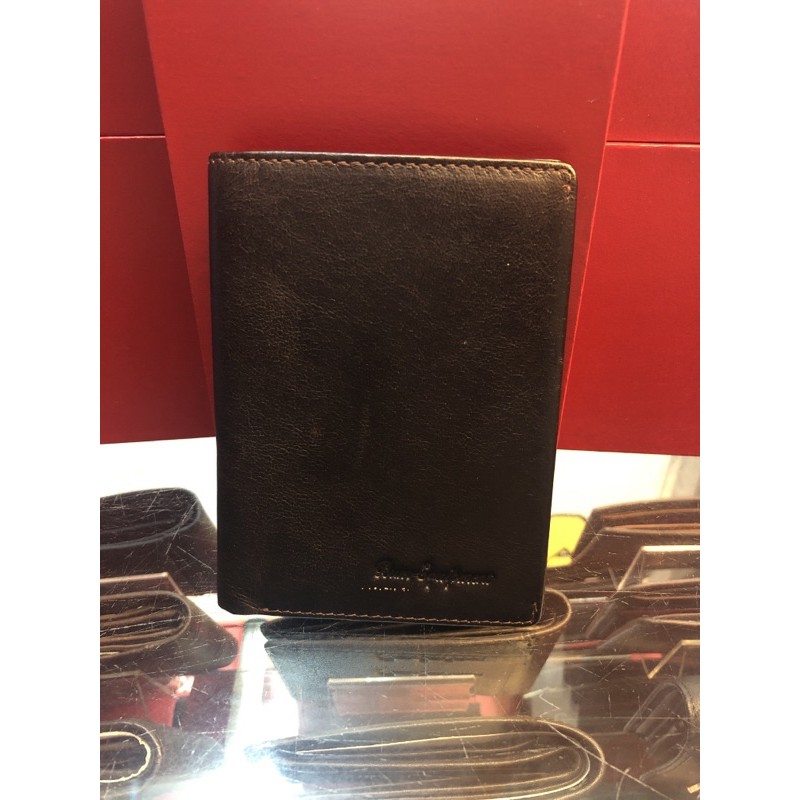 Original BUM EQUIPMENT Genuine Leather Wallet BEW125 G2 1030 BLACK