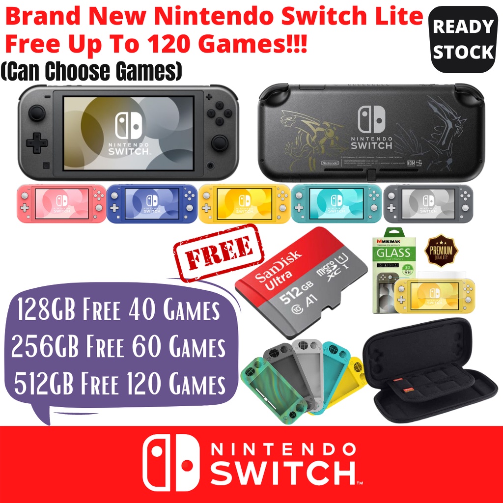 Switch lite 2024 free games