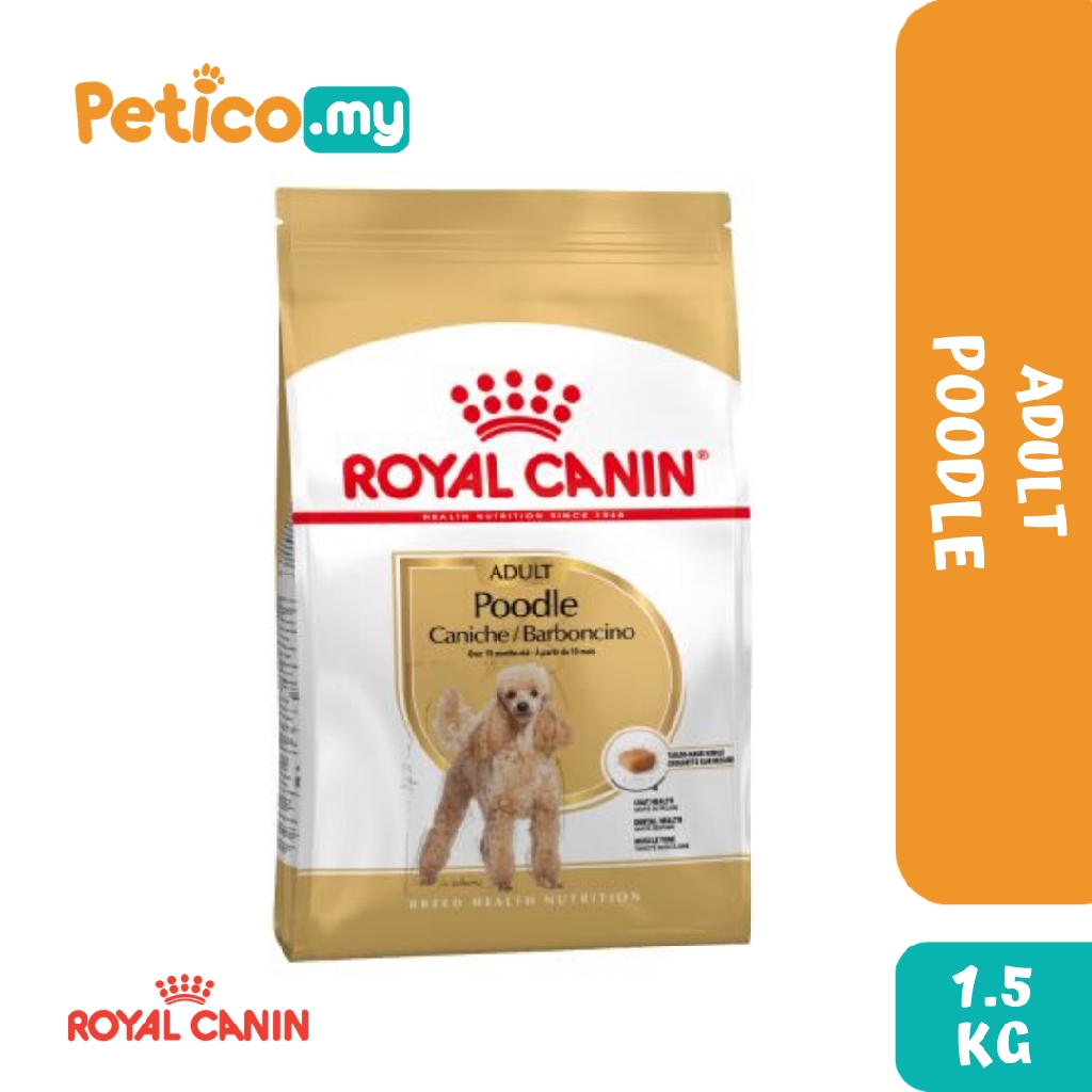 Royal canin poodle 1.5 hot sale kg