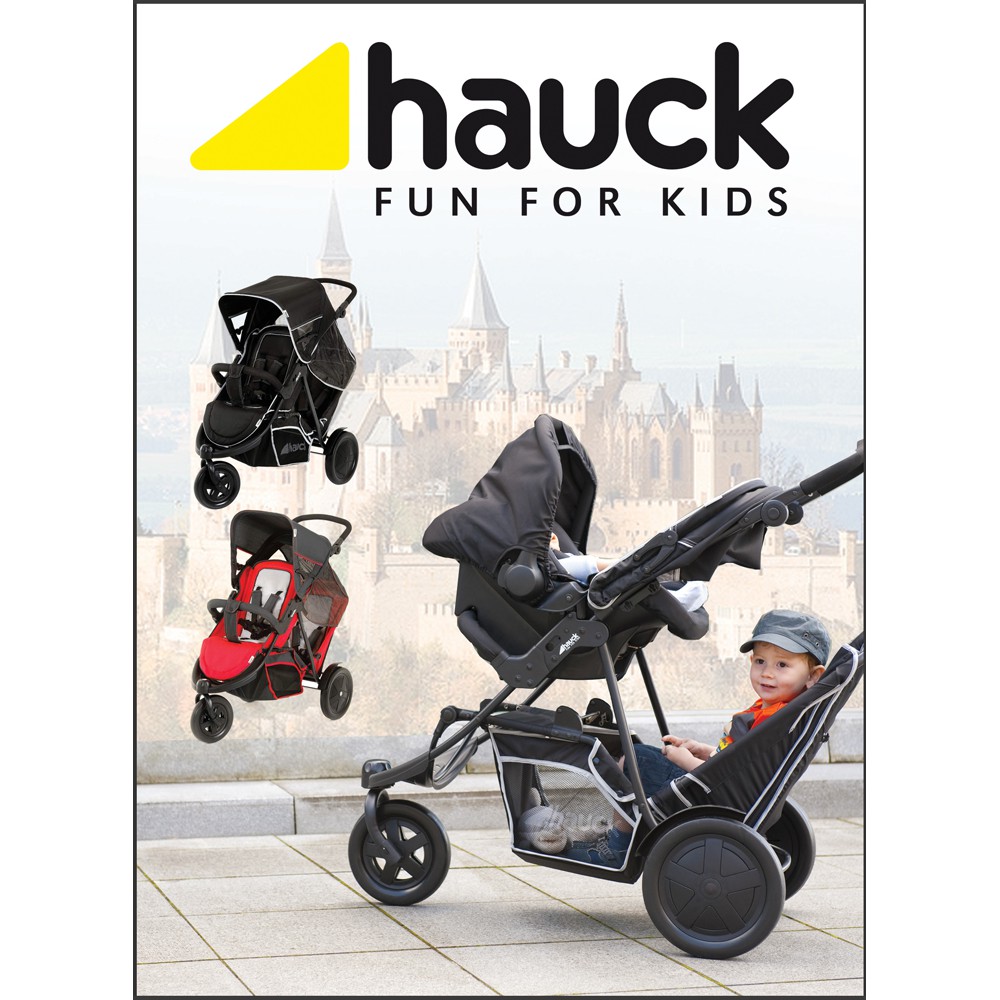 Hauck double clearance pushchair