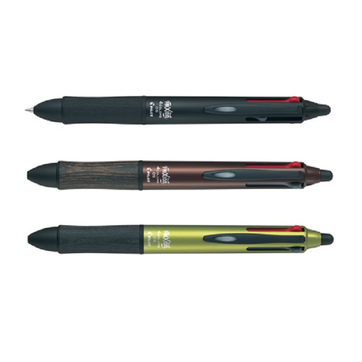 Pilot FriXion Ball 4 Wood Multi Pen - Black – Ink & Lead