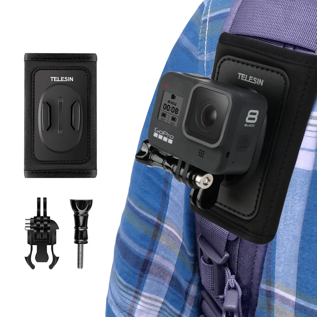 telesin gopro backpack mount