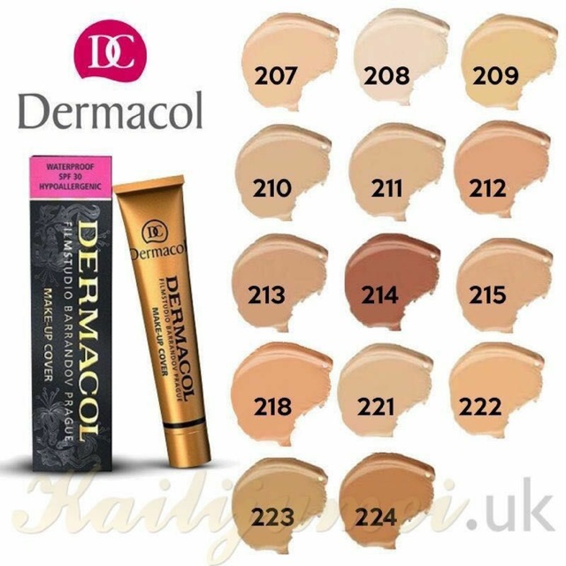 Dermacol deals foundation shade