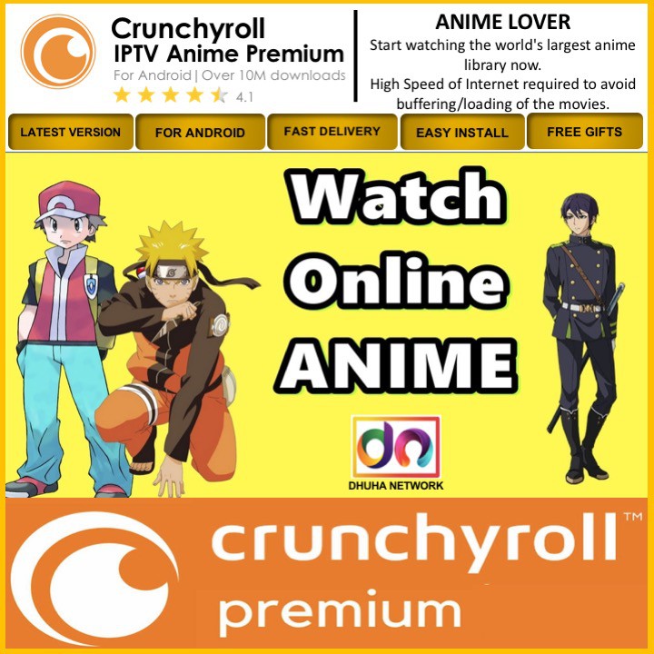 Crunchyroll Premium Services Now Available in Malaysia with