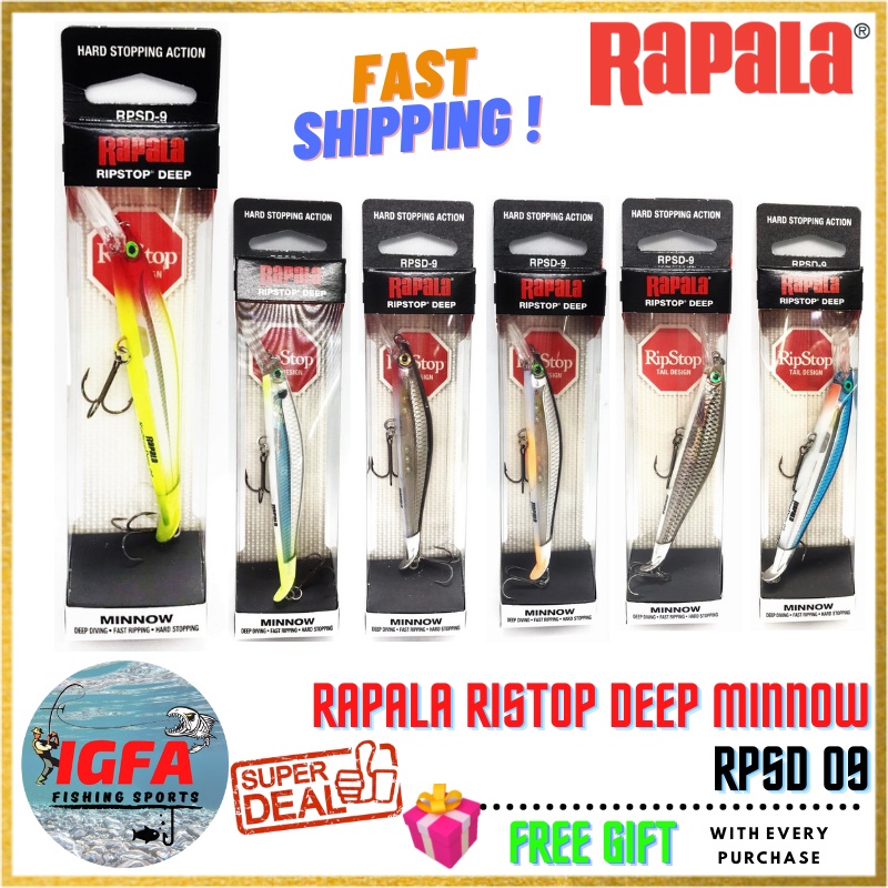 Rapala Ripstop Minnow - Deep Diving Lure