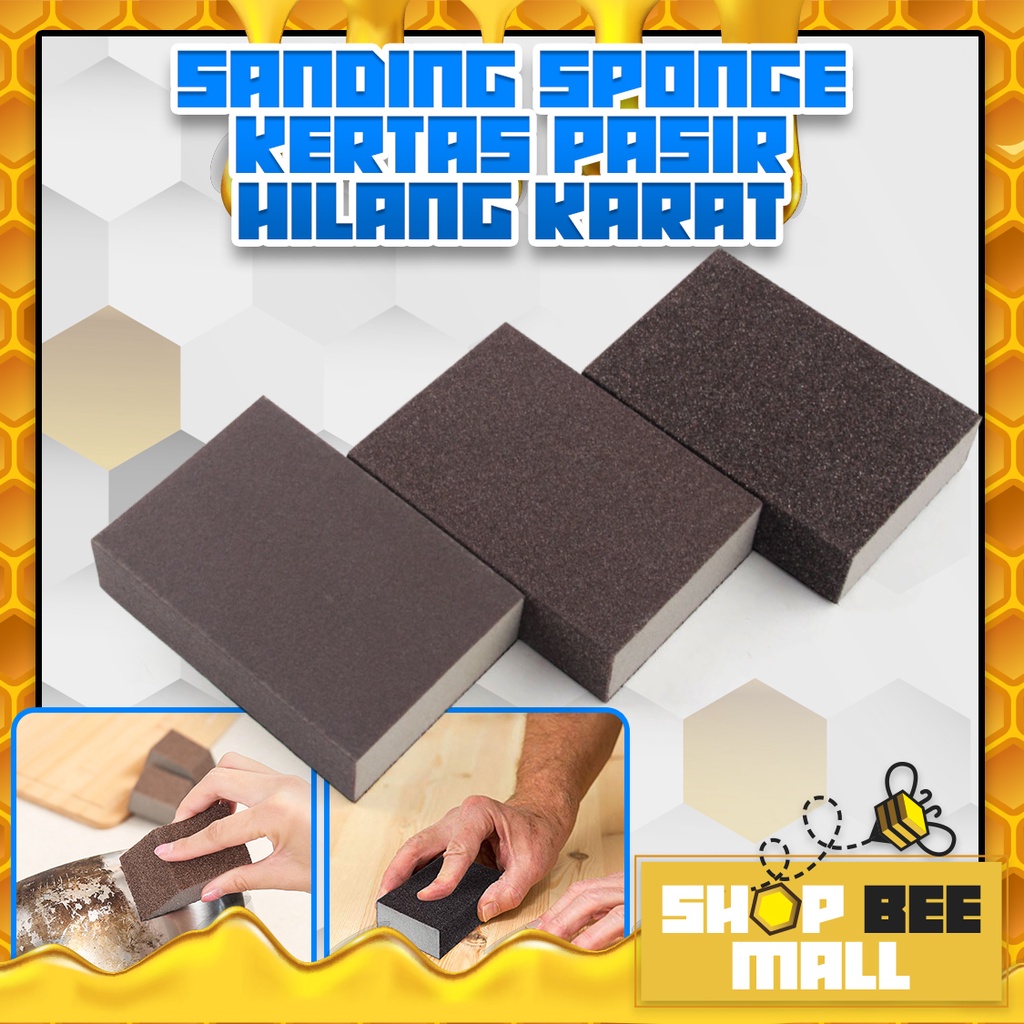 Sponge block store sanding pad