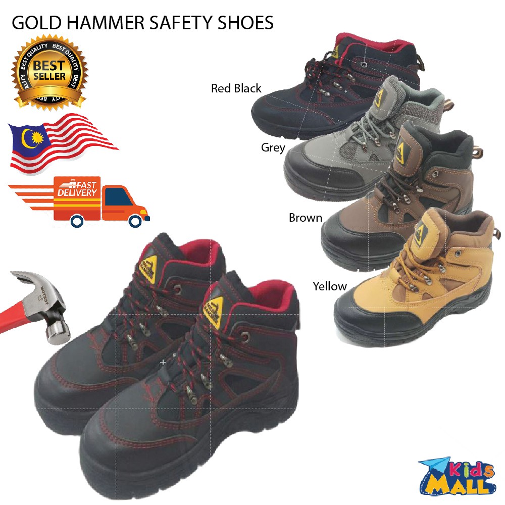 Gold hammer deals safety shoes