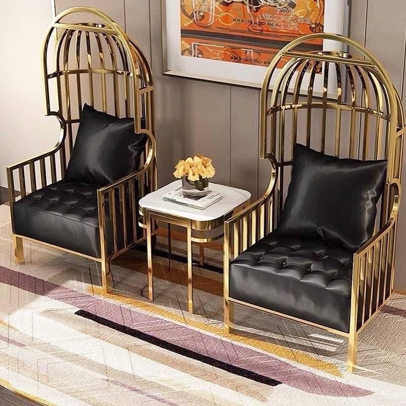 Birdcage accent online chair