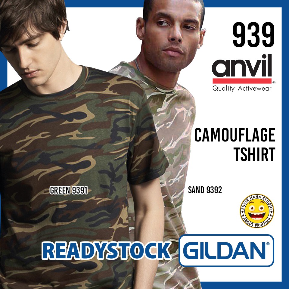 Anvil Camo T-Shirt