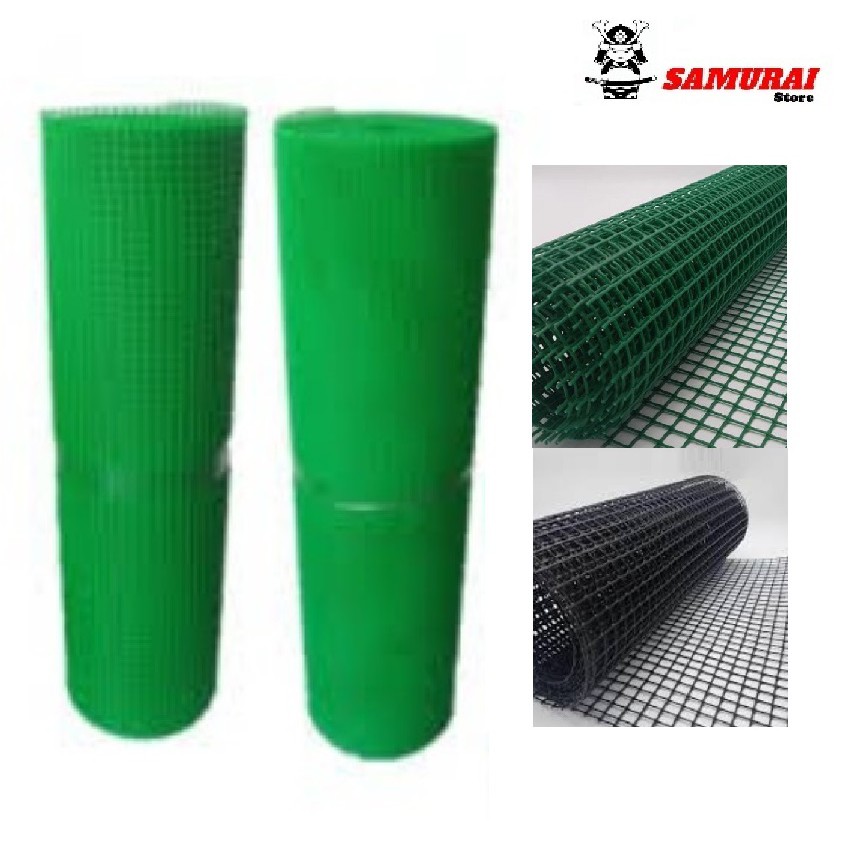 1 METER PVC Plastic Gate Guard,Climbing Plant Support Garden Wire Mesh  Netting (BLACK / GREEN) 6MM / 15MM HARDWARE SAFETY EQUIPMENT Kuala Lumpur  (KL), Malaysia, Selangor, Sentul Construction Materials, Industrial  Supplies