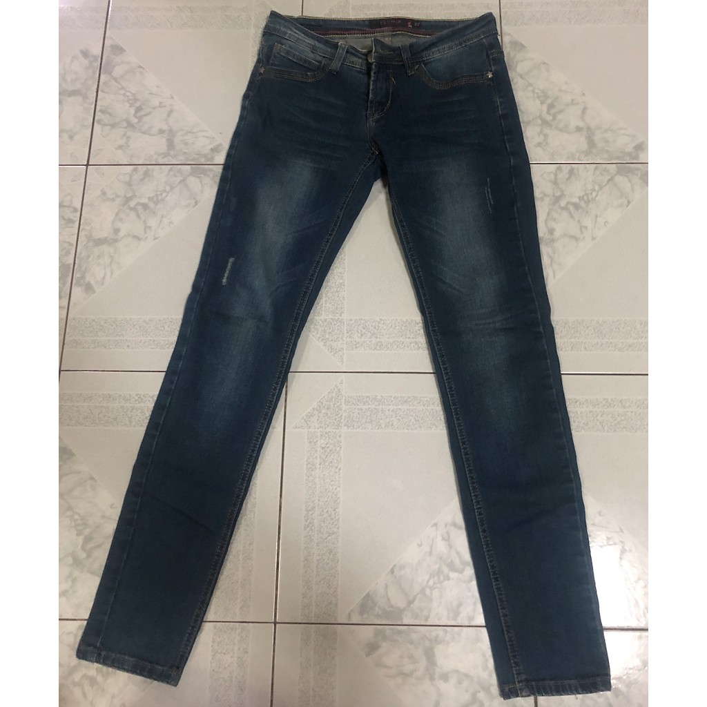 Est Mix Women Blue Slim Denim Jeans (Size 27)