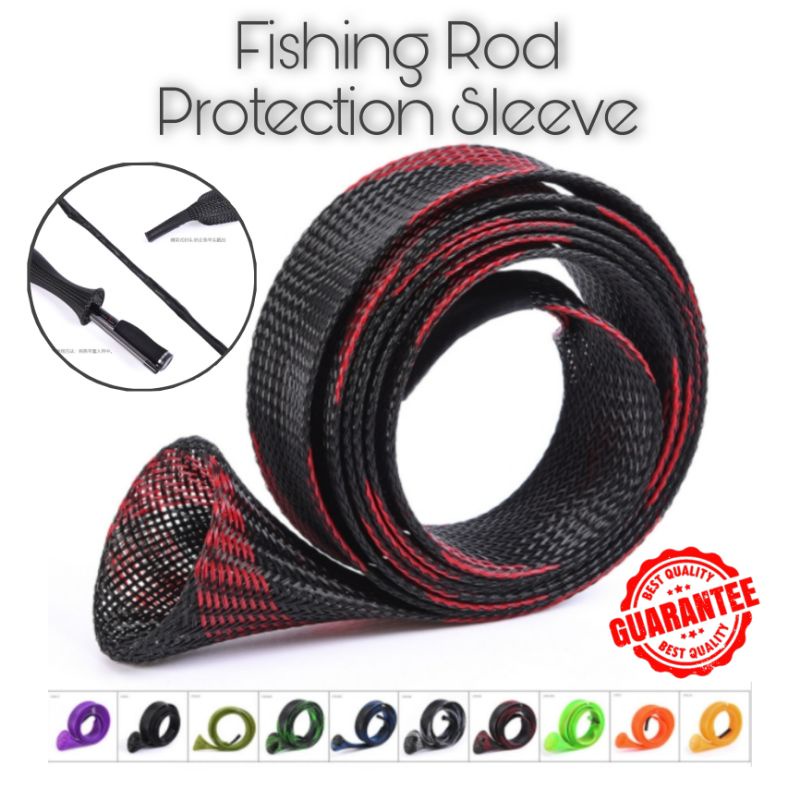 Fishing Rod Sleeve 170cm Cover Protection Rod Cover Casting Travel Wrap  Pelindung Sarung Penutup Joran Pancing Sock Bag