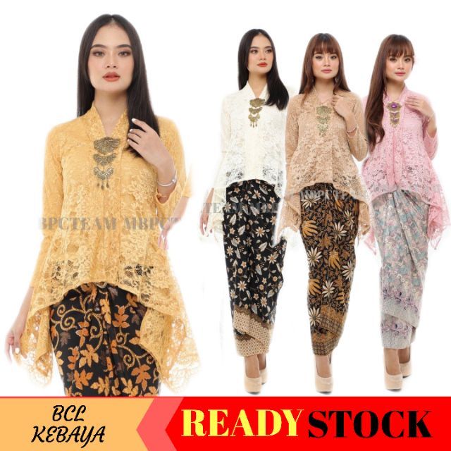 BCL BATIK KEBAYA BATIK PARIO LACE KEBAYA LACE KURUNG PARIO