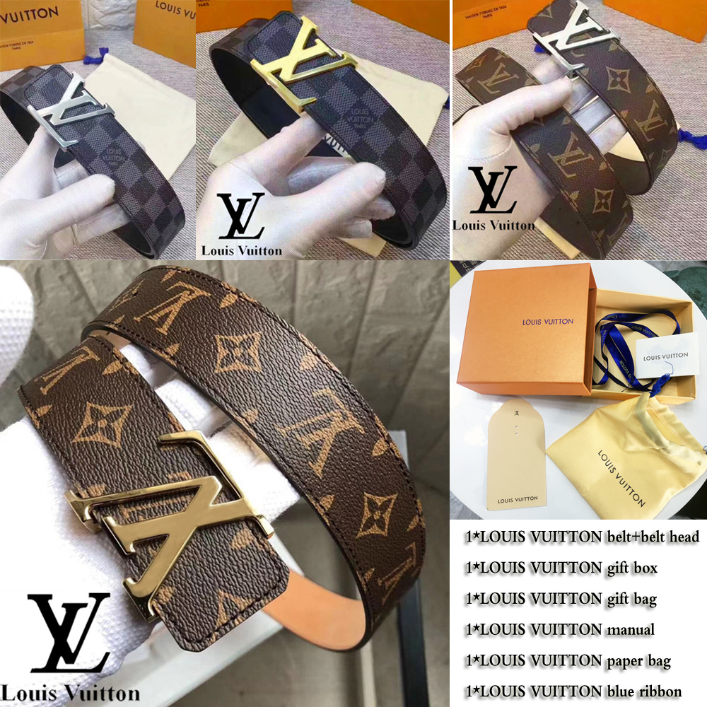 Louis Vuitton Golden Head Monogram Belt