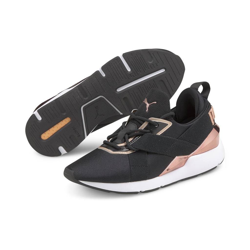 Rose gold and deals black puma shoes