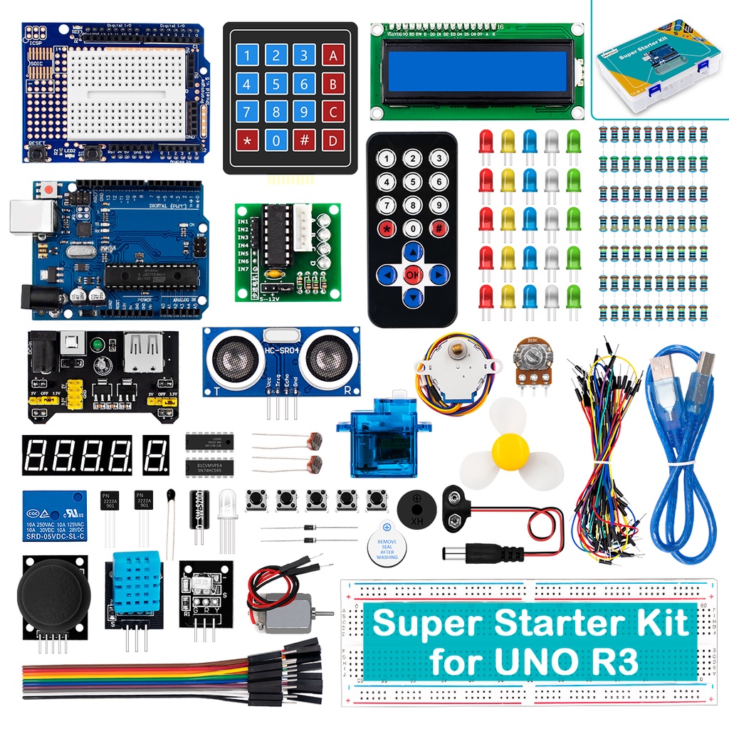 LAFVIN Basic Starter Kit for Arduino Uno R3 Projects Electronic