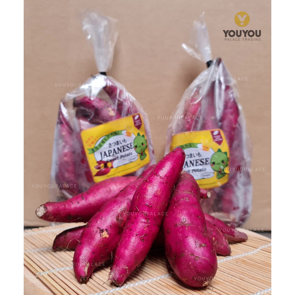 Fresh Japanese Sweet Potato (Organice Premium Grade) (Yellow Flesh