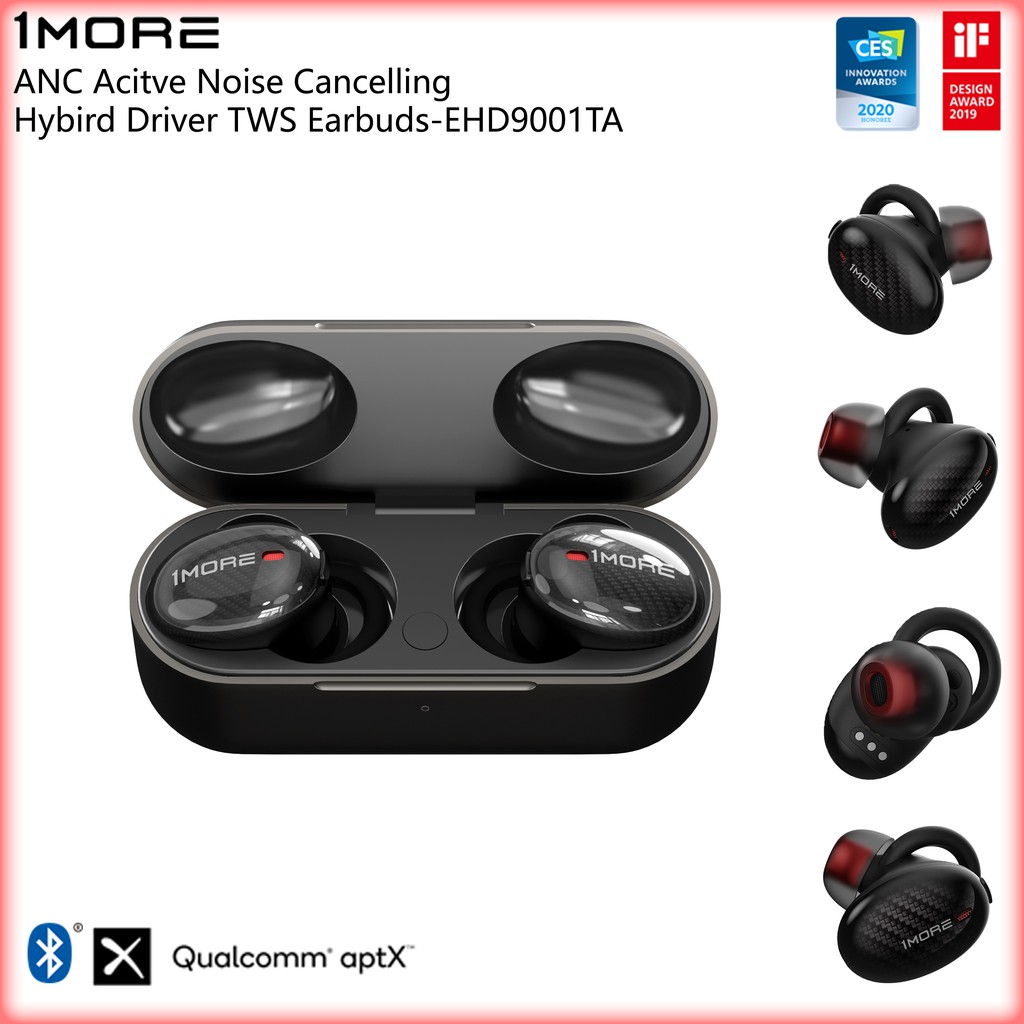 1MORE ANC Acitve Noise Cancelling Hybird Driver APTX AND AAC TWS