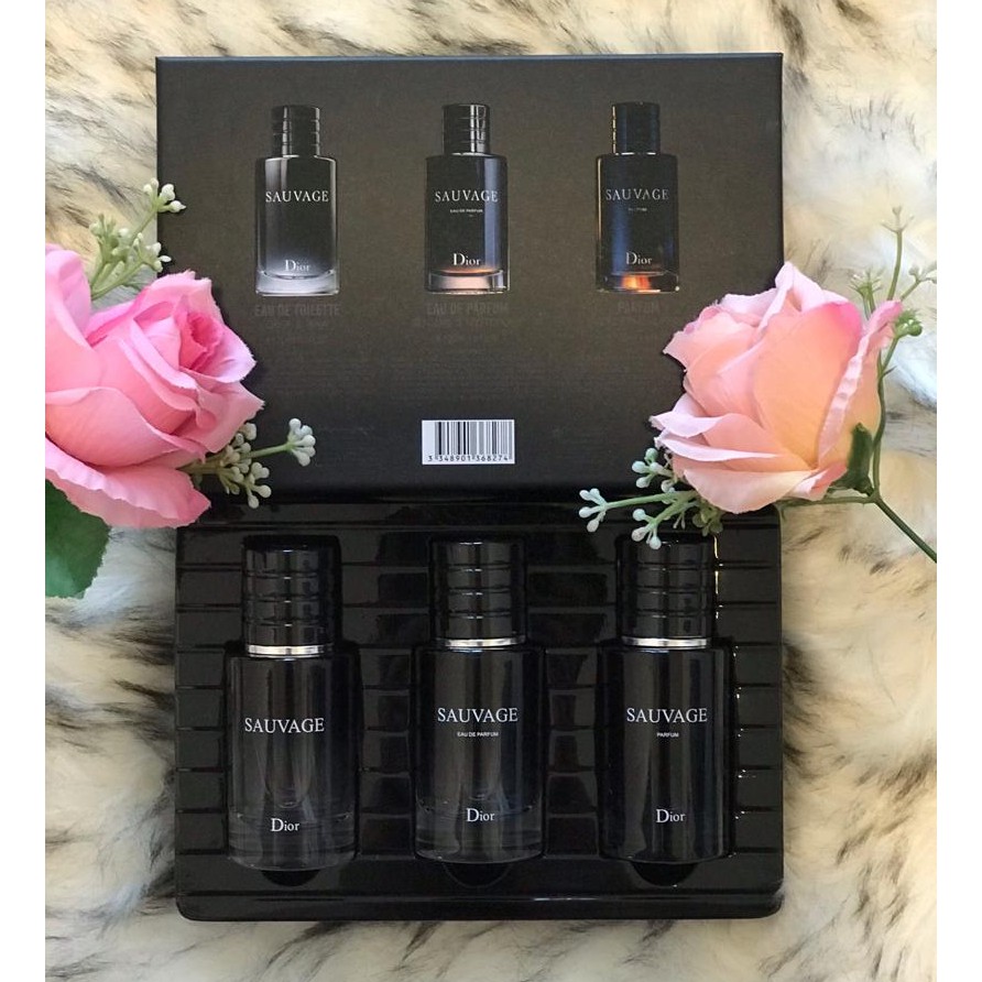 Dior sauvage miniature online set