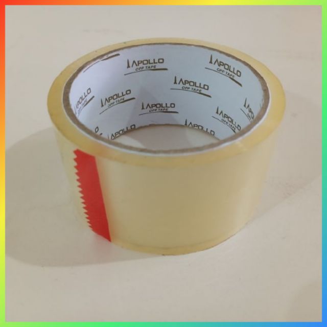 Apollo OPP Tape 2/48mm x 90 Yards - Clear Transparent Tape