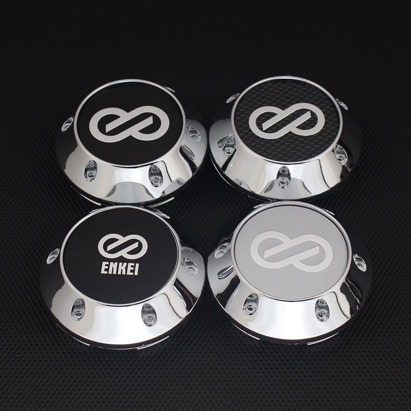 4pcs 60mm/55mm clip vossen emblem sticker wheel center cap car covers caps  on wheels hub cap for rims universal Color: 2