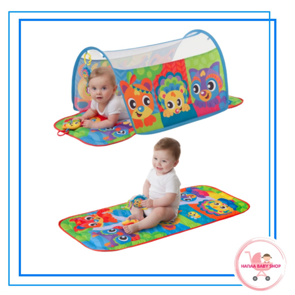 Playgro activity 2024 tunnel gym