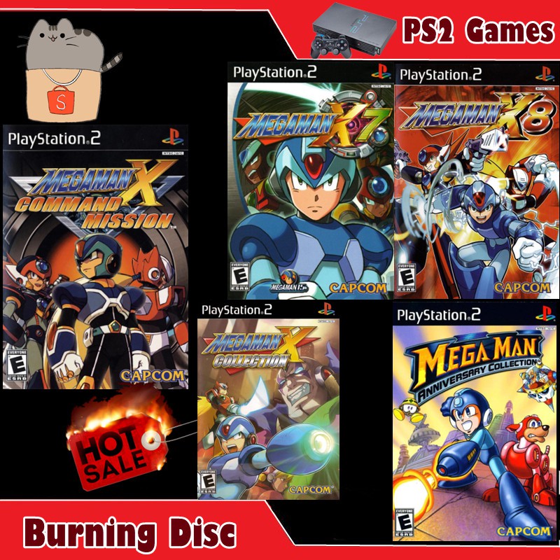 Mega man x 2024 collection ps2