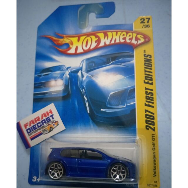 Hot wheels vw golf hot sale gti