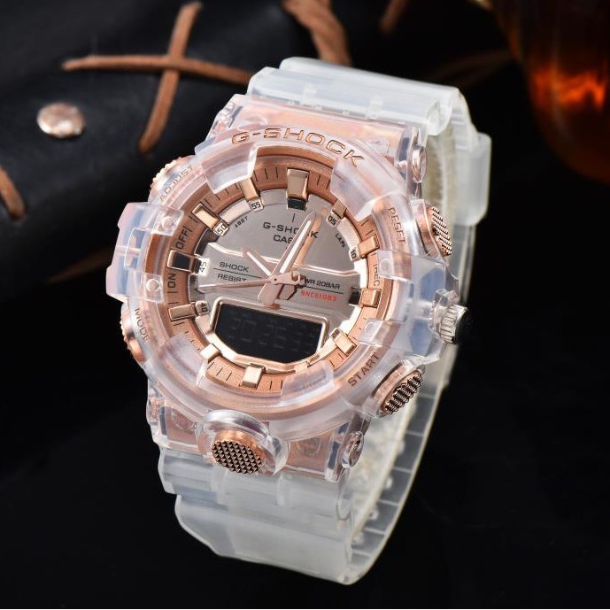 Transparent discount sports watch